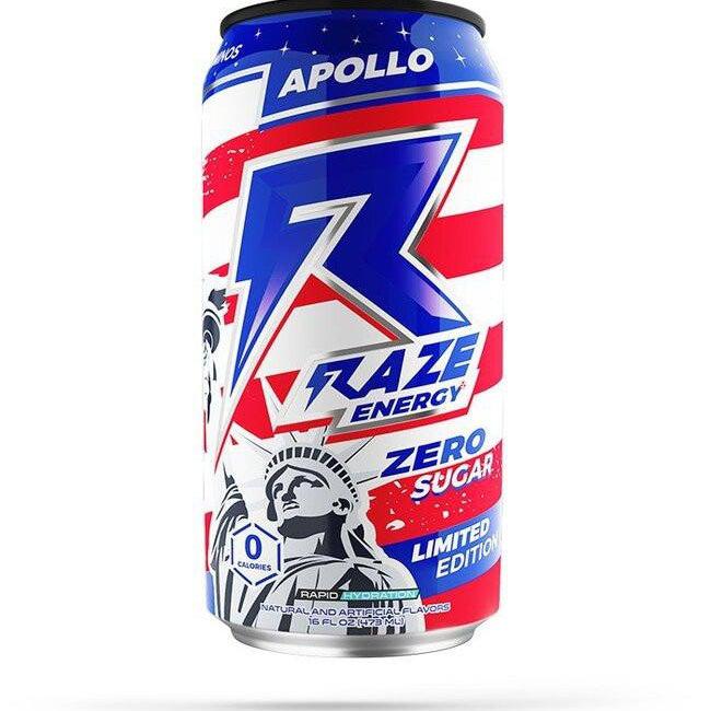 Raze Energy Apollo 479ml - Candy Mail UK