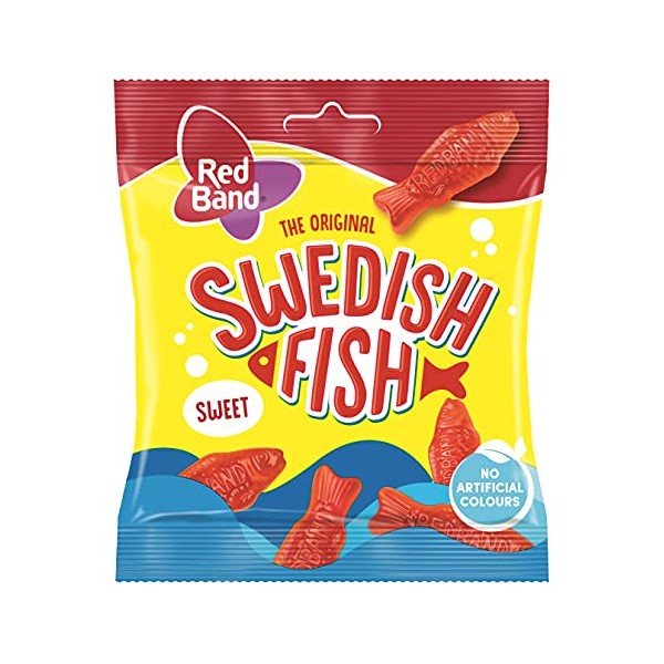 Red Band Swedish 100g - Candy Mail UK
