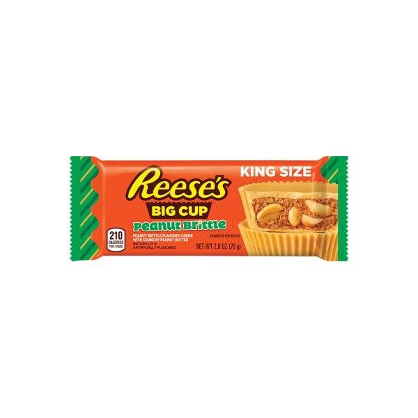 Reese's Big Cup Peanut Brittle Kingsize 79g - Candy Mail UK