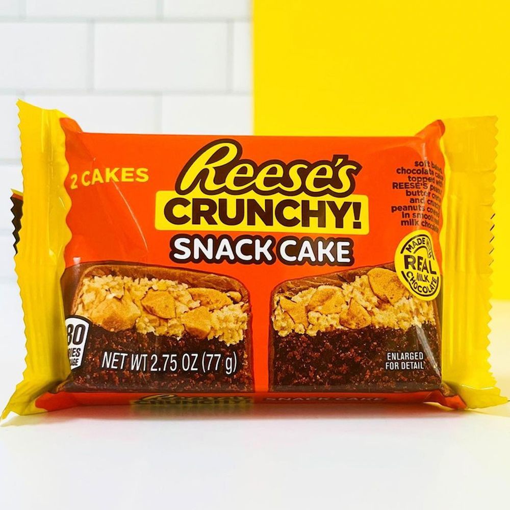 Reese's Crunchy Snack Cake 77g - Candy Mail UK