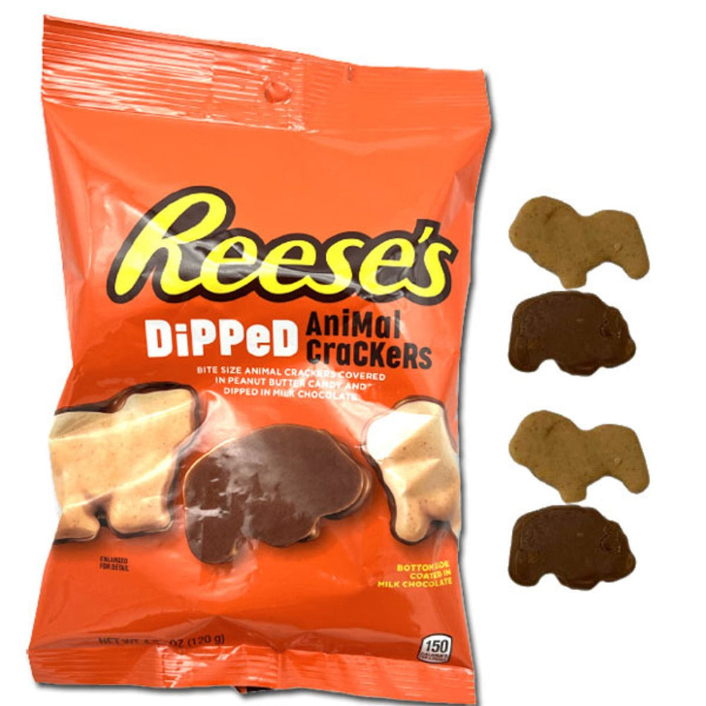 Reese's Dipped Animal Crackers 120g - Candy Mail UK