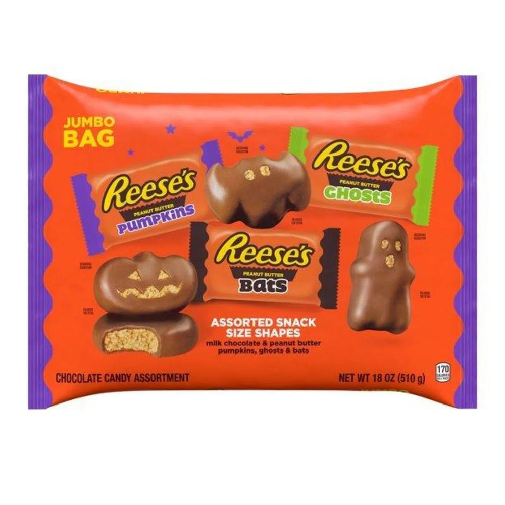 Reese's Halloween Assorted Halloween Shapes 255g - Candy Mail UK