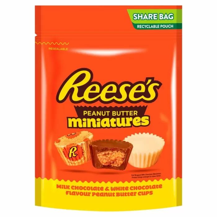 Reese's Peanut Butter Cups Miniatures 300g - Candy Mail UK