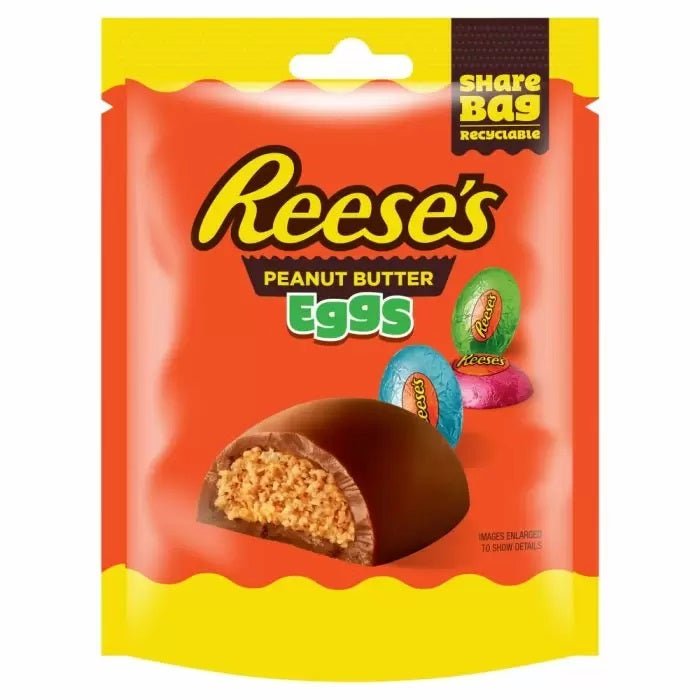 Reese's Peanut Butter Eggs Pouch 170g - Candy Mail UK