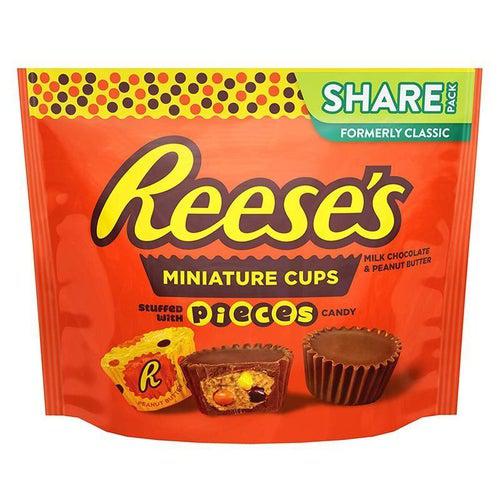 Reese's Stuffed with Pieces Mini Miniature Cups 289g - Candy Mail UK