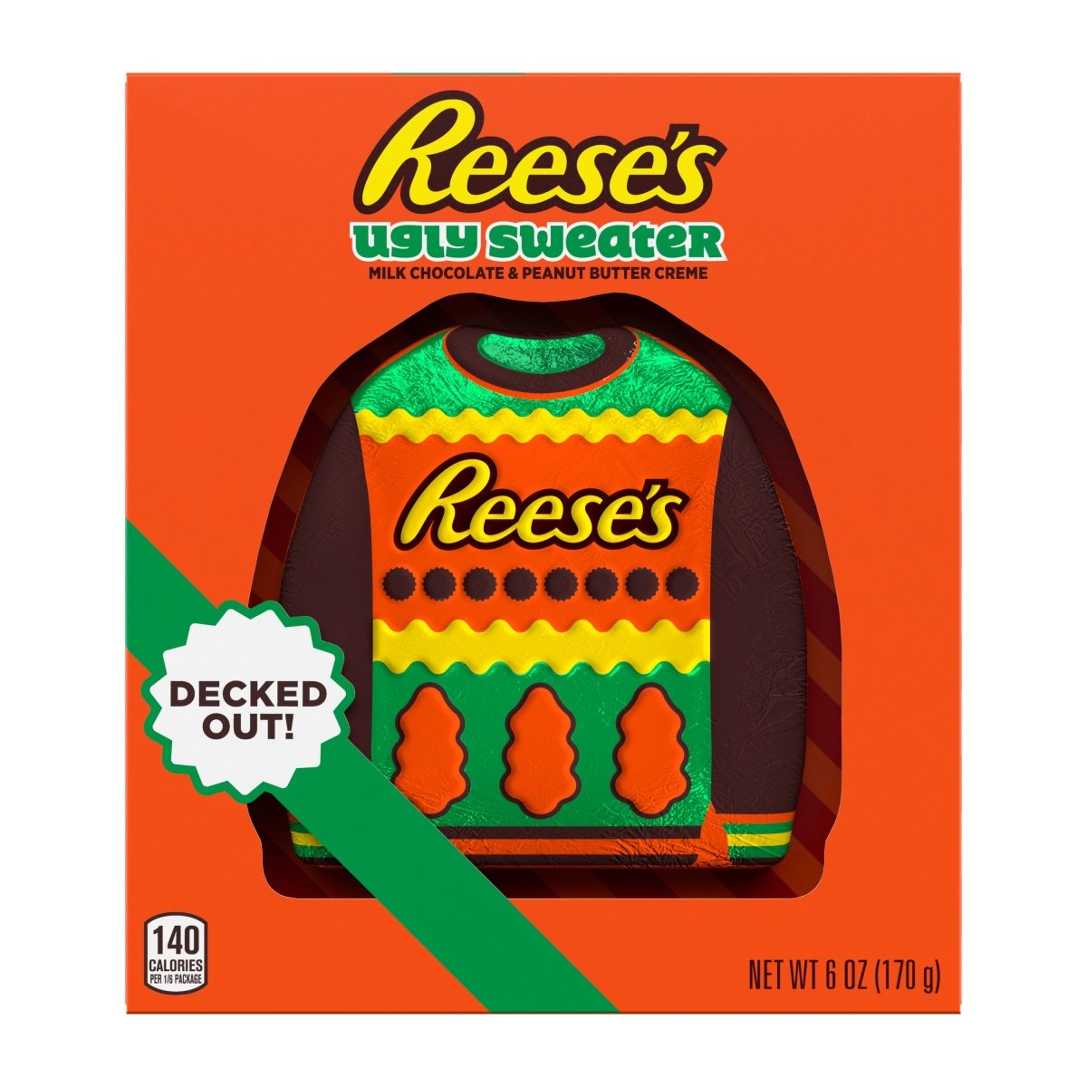 Reese's Ugly Sweater Gift Box 170g - Candy Mail UK