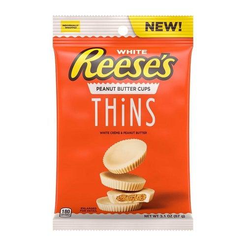 Reese's White Chocolate Thins 87g - Candy Mail UK