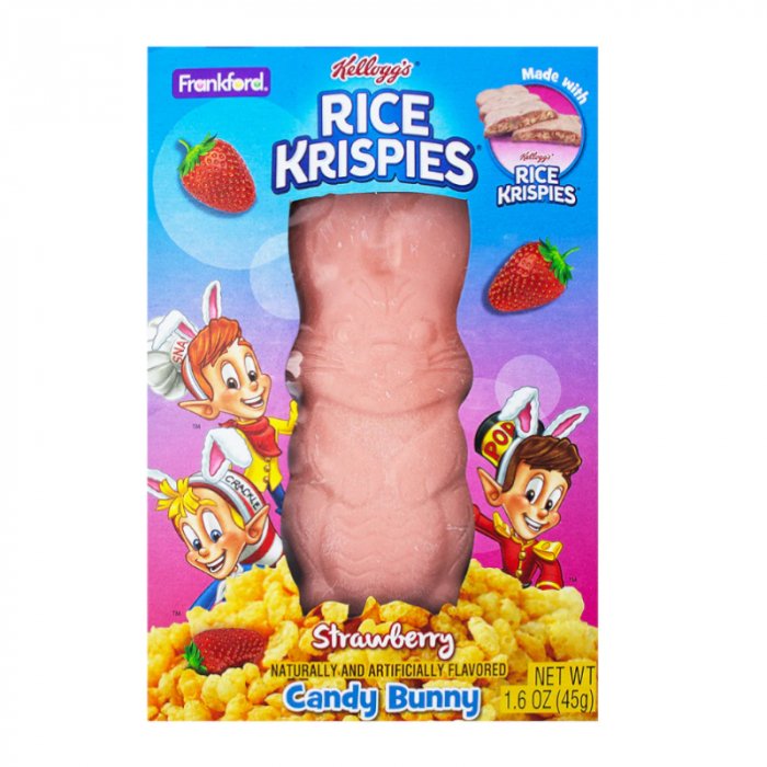 Rice Krispie's Strawberry Candy Bunny 45g - Candy Mail UK
