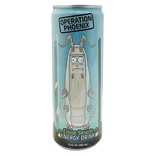 Rick and Morty Operation Pheonix Clone Serum Energy Drink 355ml - Candy Mail UK