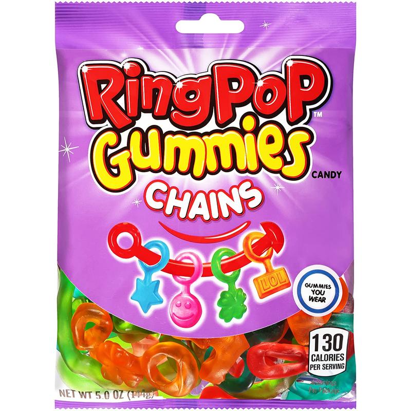 
                  
                    RingPop Gummy Chains 144g - Candy Mail UK
                  
                