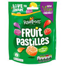 Rowntree's Fruit Pastlles Sharing Pouch (Vegan) 143g - Candy Mail UK