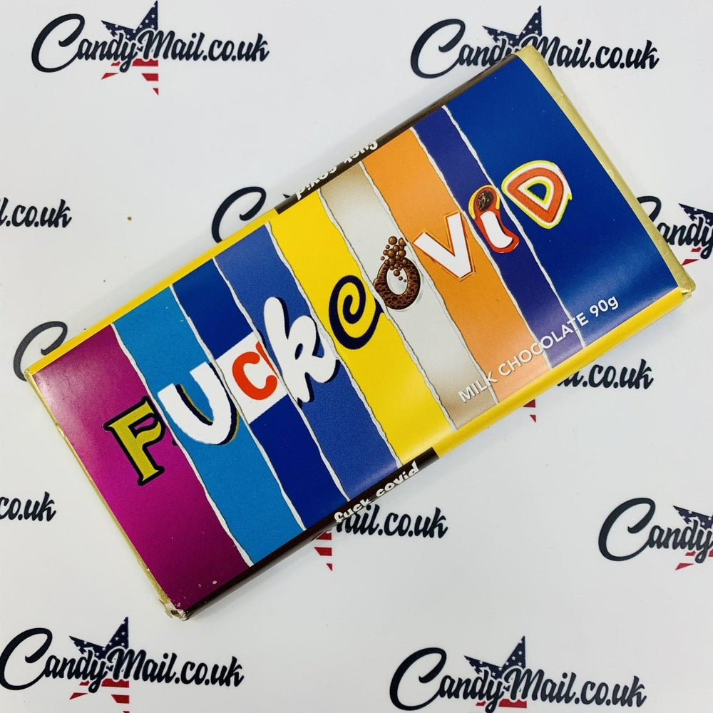 Rude Chocolate- F*ck Covid 90g - Candy Mail UK