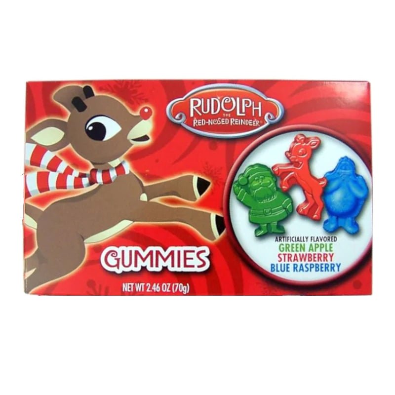 Rudolph The Reed Nosed Reindeer Gummies Theatre Box 85g - Candy Mail UK