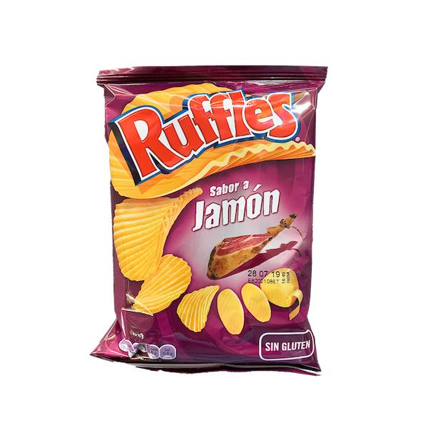 Ruffles Jamon (Spain) 160g - Candy Mail UK