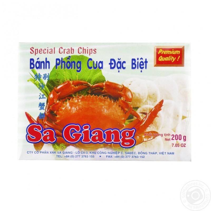 Sa Giang Crab Chips 200g - Candy Mail UK