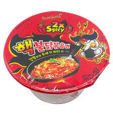 Samyang Double Spicy Hot Chicken Noodle Big Bowl 105g - Candy Mail UK