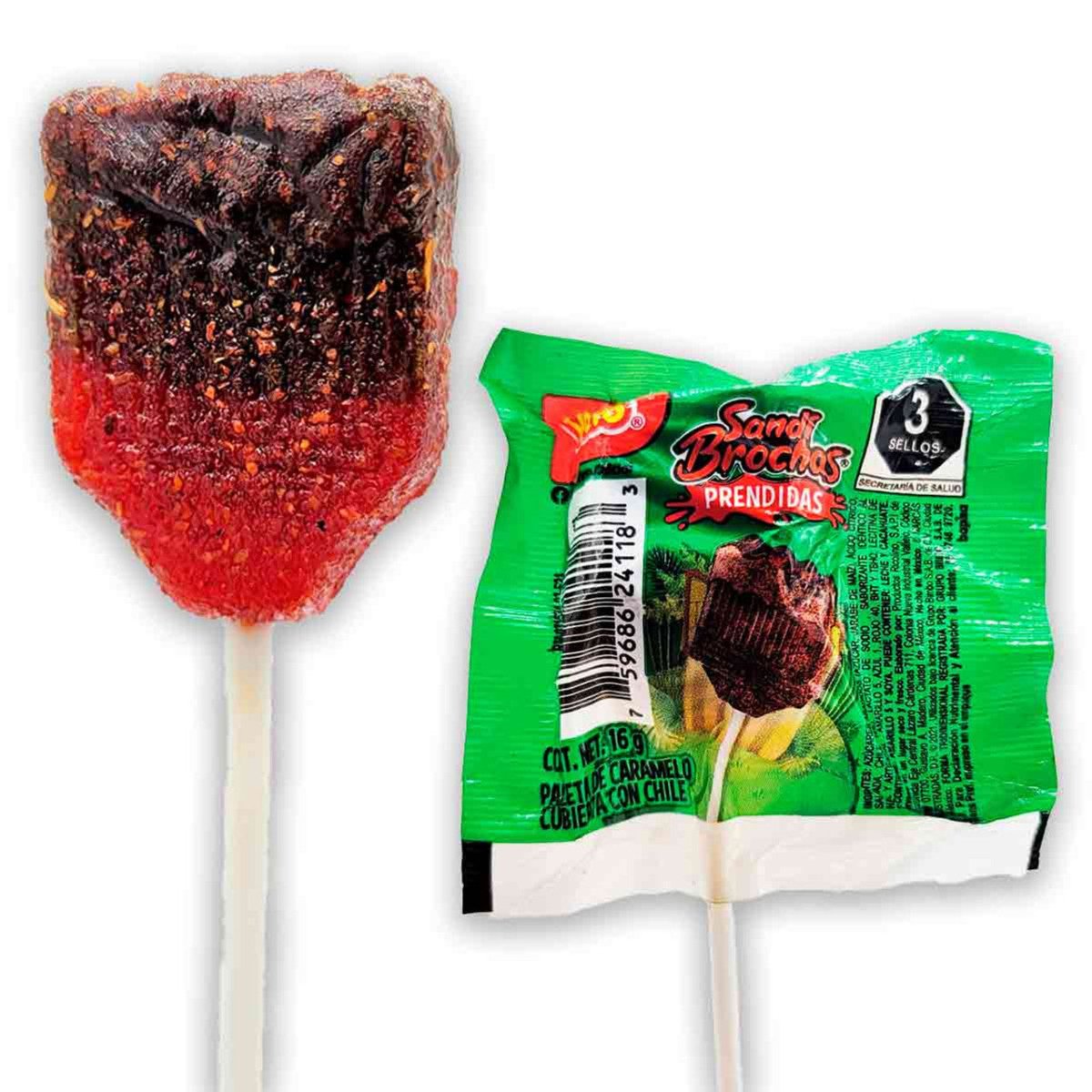 Sandibrochas Lollipop 14g - Candy Mail UK