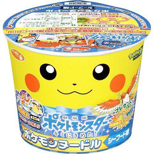 Sapporo Ichiban Pokemon Noodle Seafood 38g Best Before 4th Sept 2022 - Candy Mail UK