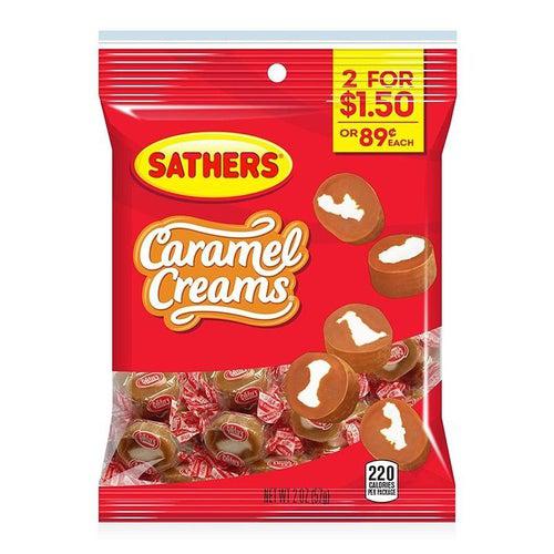 Sather's Caramel Creams 57g - Candy Mail UK