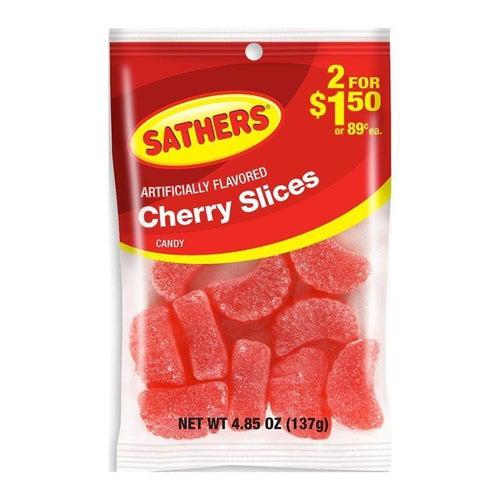 Sather's Cherry Slices 137g - Candy Mail UK