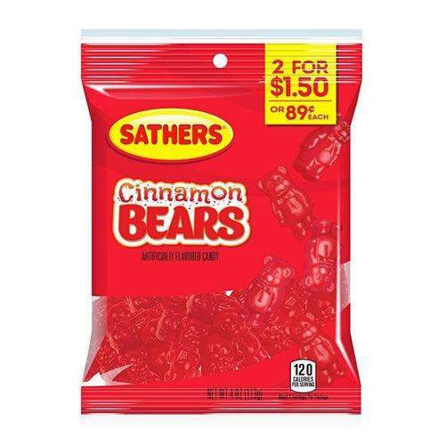 Sather's Cinnamon Bears 113g - Candy Mail UK