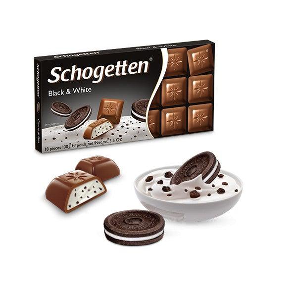 Schogetten Black and White 100g - Candy Mail UK