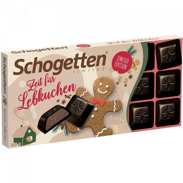 Schogetten Gingerbread Limited Edition Bar 100g - Candy Mail UK