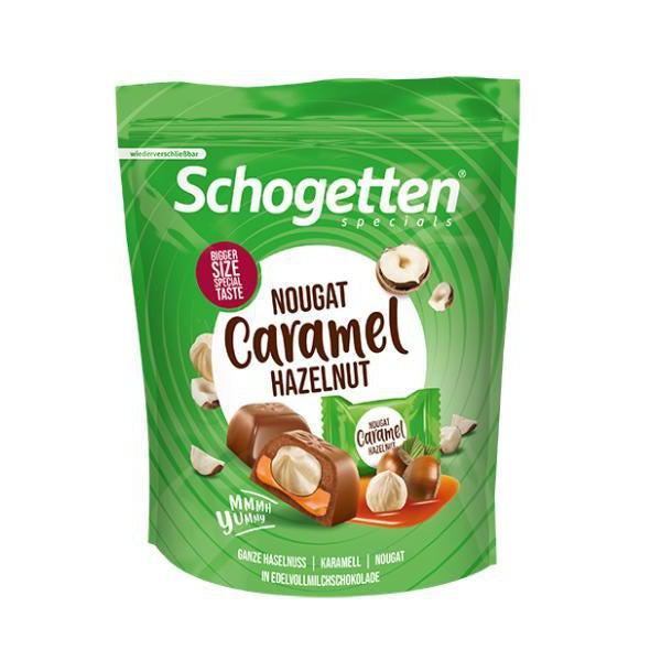 Schogetten Specials Nougat Caramel Hazelnut 125g - Candy Mail UK
