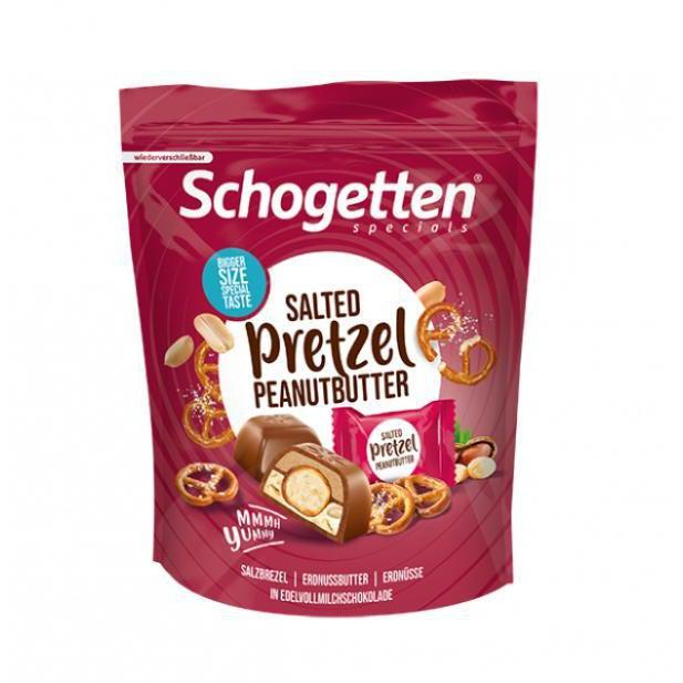 Schogetten Specials Salted Pretzel Peanut Butter 125g - Candy Mail UK