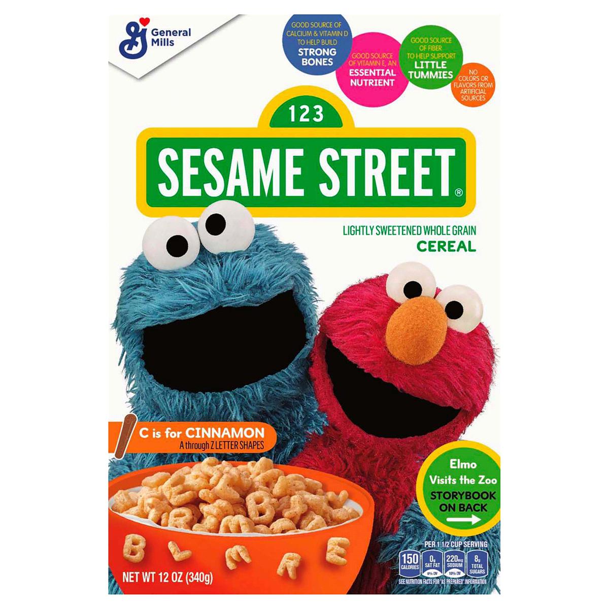 Sesame Street Cinnamon Cereal 340g - Candy Mail UK