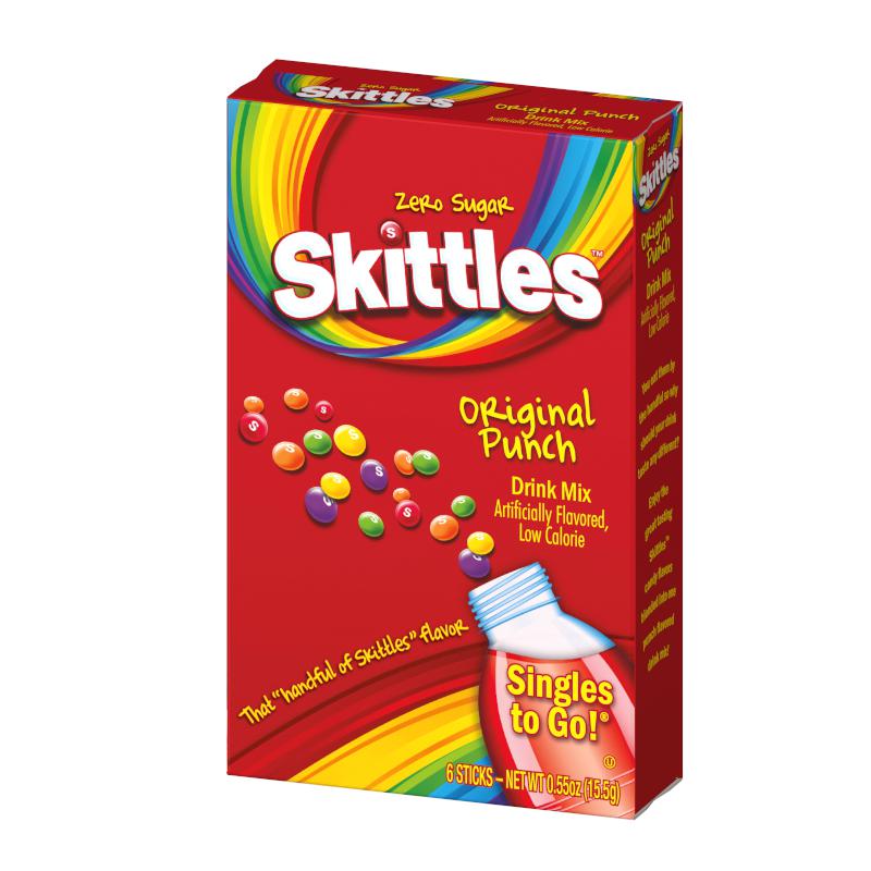 Skittles Original Punch Singles to Go Drink Mix 15g - Candy Mail UK