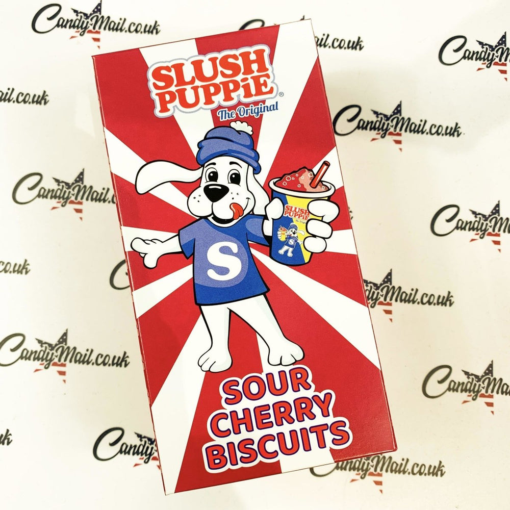 Slush Puppie Sour Cherry Biscuits 150g - Candy Mail UK