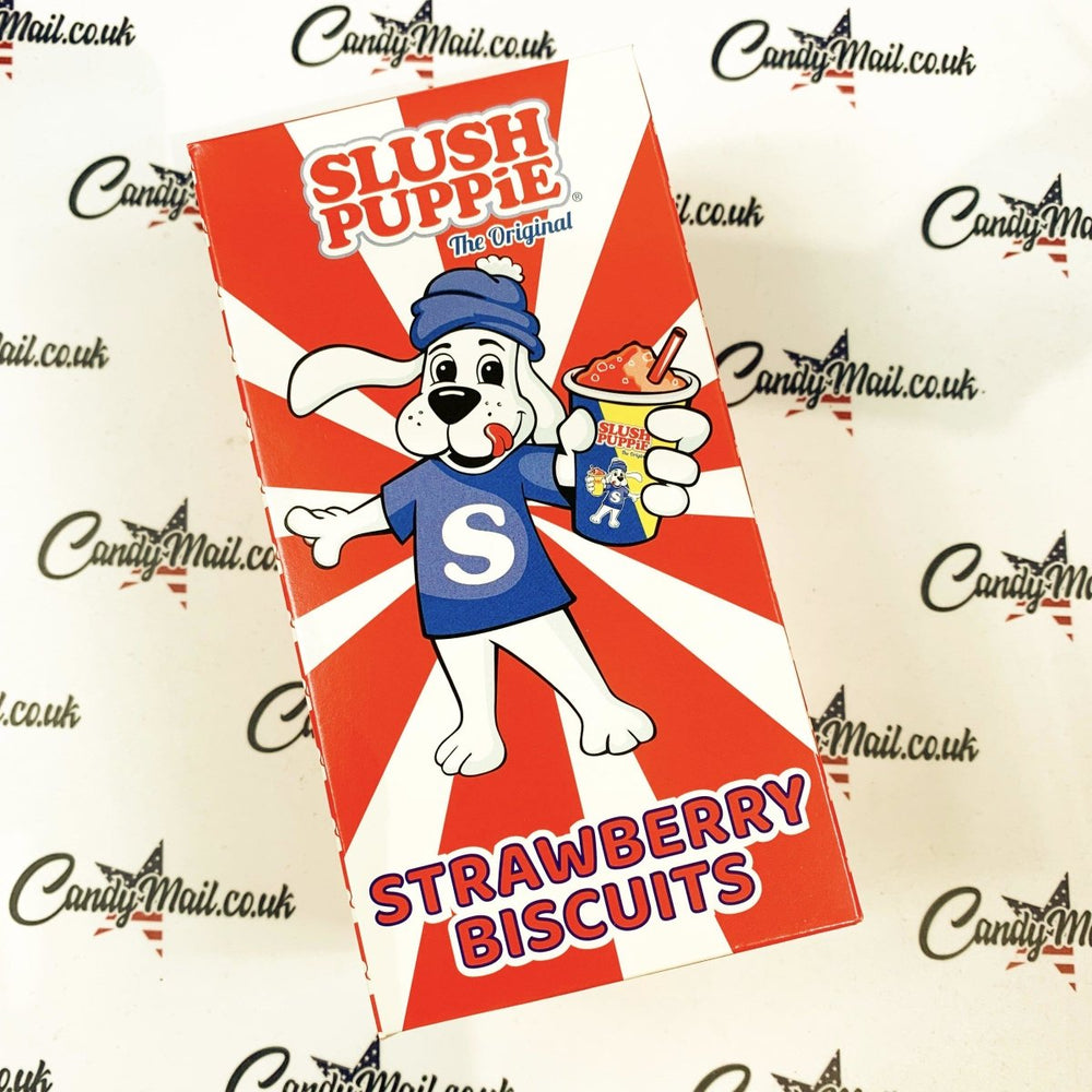 Slush Puppie Strawberry Biscuits 150g - Candy Mail UK