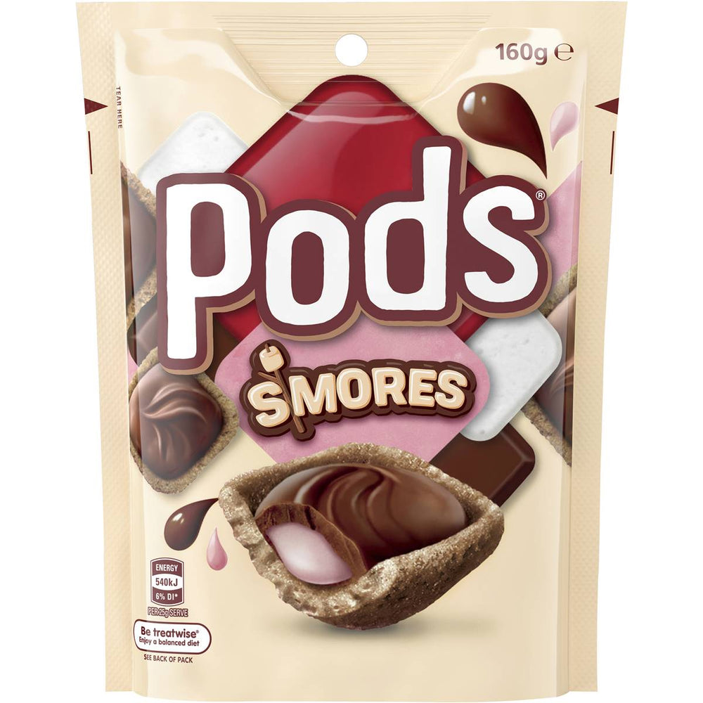 S'mores Pods (Australia) 160g - Candy Mail UK