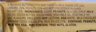
                  
                    Snickers Butterscotch (Australian) 44g - Candy Mail UK
                  
                