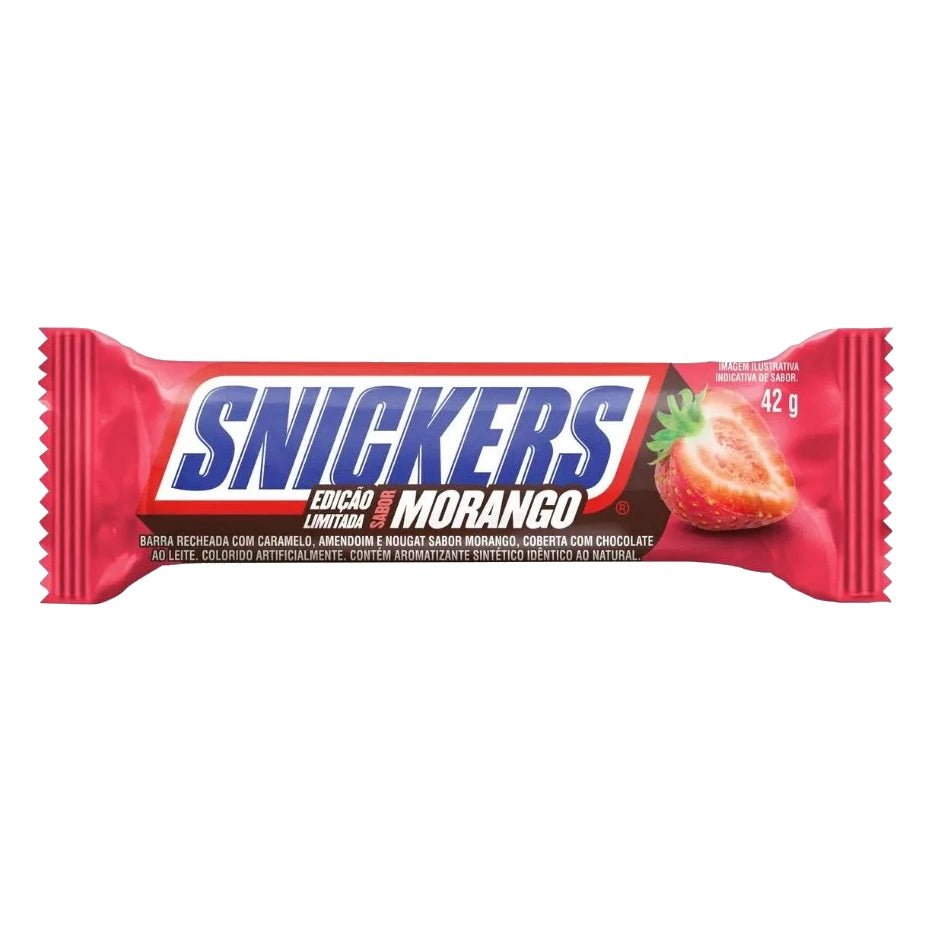 Snickers Limited Edition Strawberry (Brazil) 45g - Candy Mail UK