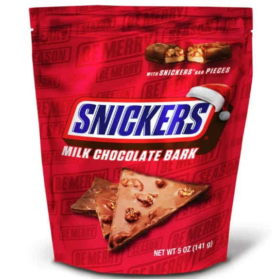 Snickers Milk Chocolate Bark 141g - Candy Mail UK