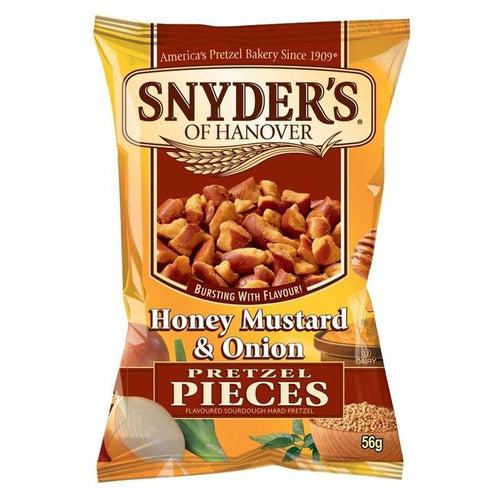 Snyder's Honey Mustard and Onion Pretzels 125g - Candy Mail UK