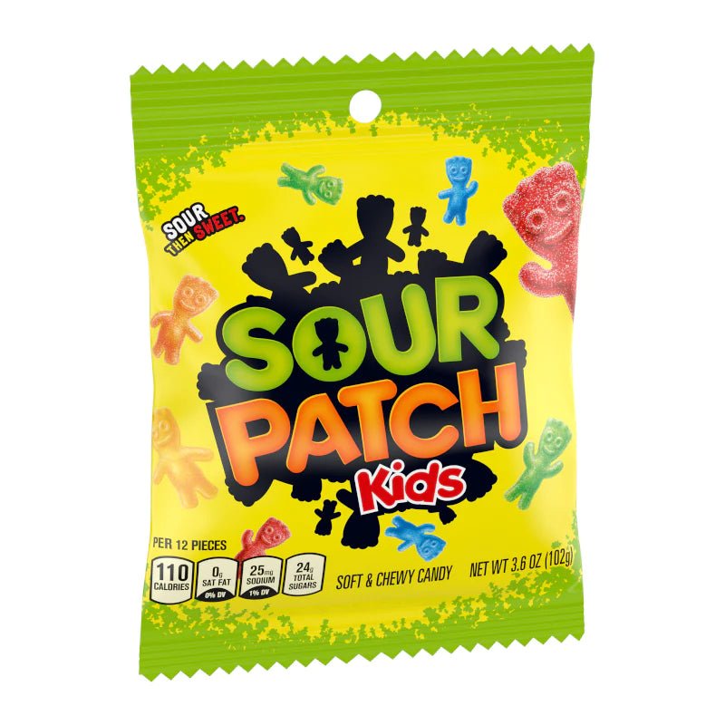 Sour Patch Kids Bag 102g - Candy Mail UK