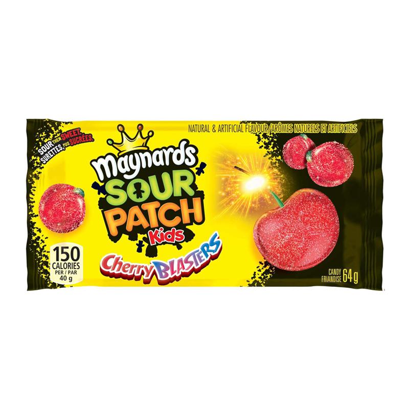 Sour Patch Kids Cherry Blasters (Canada) 64g - Candy Mail UK
