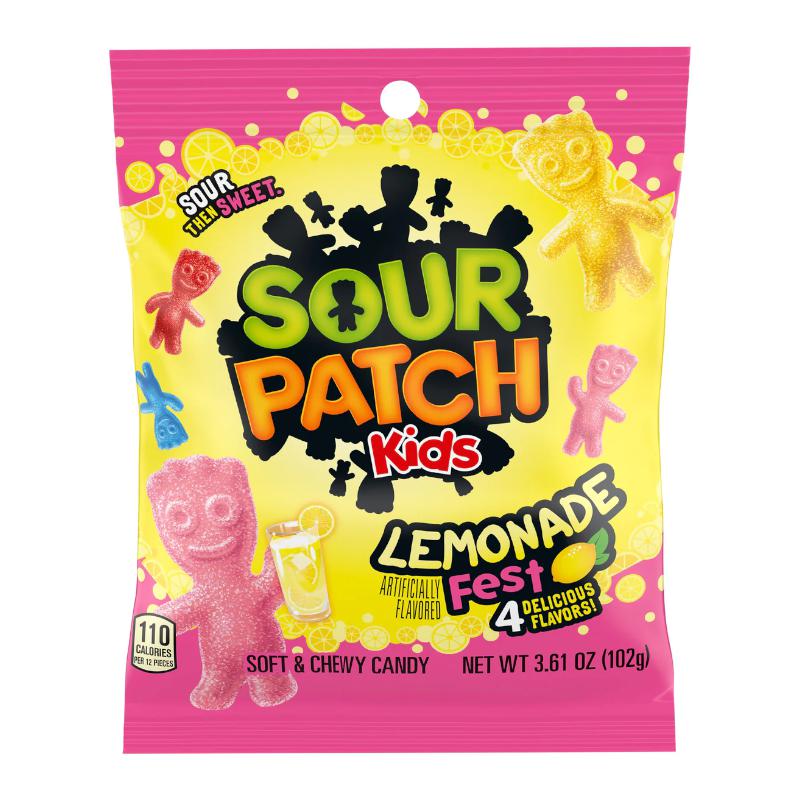 Sour Patch Kids Lemonade Fest 102g - Candy Mail UK