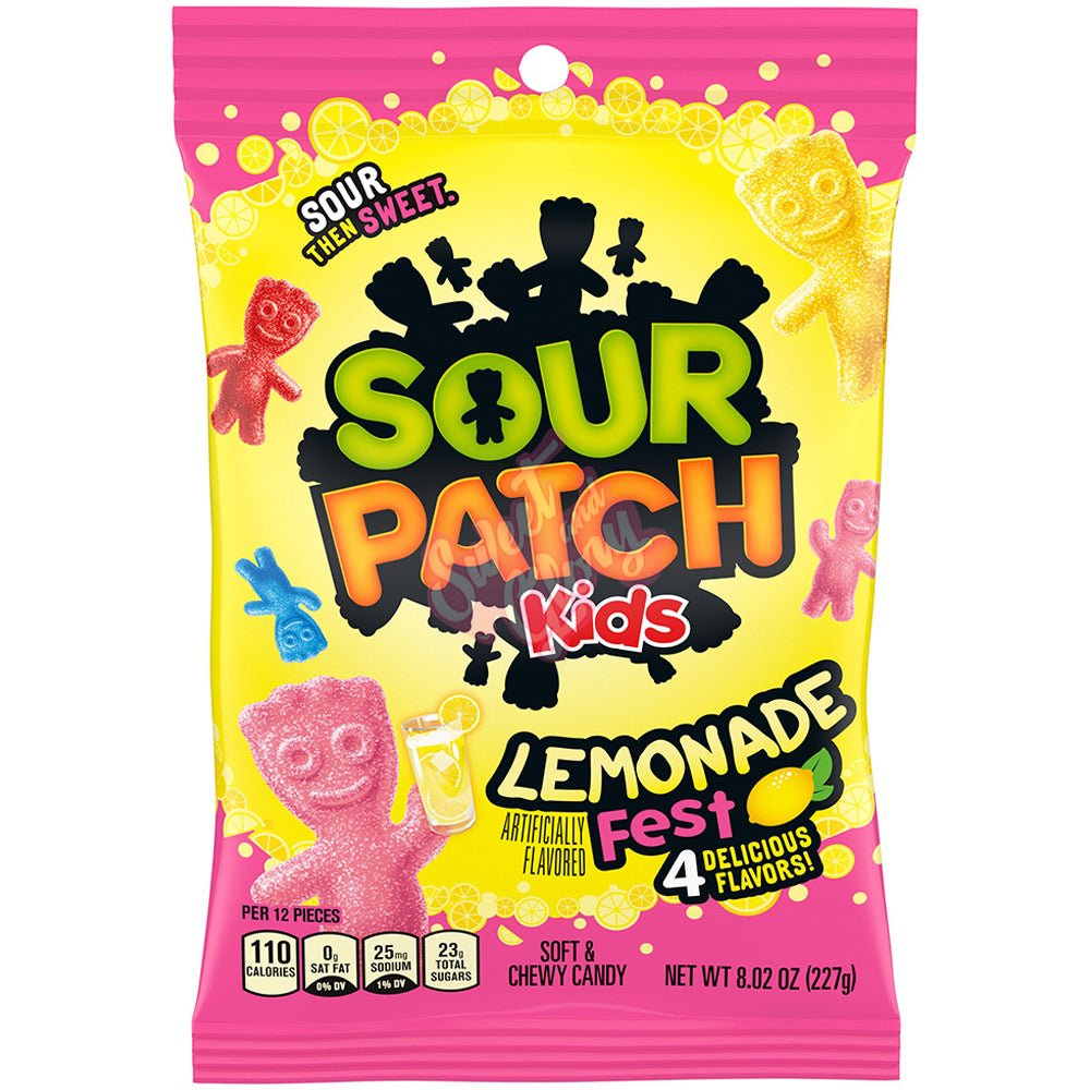 Sour Patch Kids Lemonade Fest 227g - Candy Mail UK