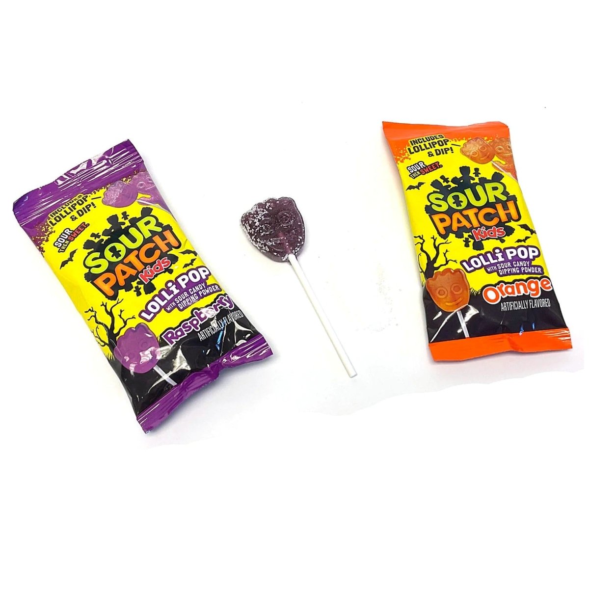 Sour Patch Kids Lollipop with Sour Dipping Candy Single - Candy Mail UK