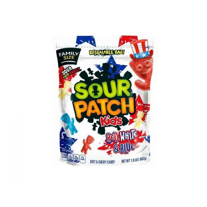 Sour Patch Kids Red, White and Blue 816g - Candy Mail UK