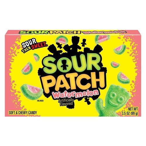 Sour Patch Kids Watermelon Theatre Box 99g best before march 2022 - Candy Mail UK