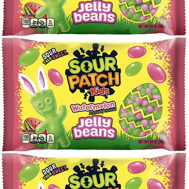 Sour Patch Watermelon Jelly Beans 283g - Candy Mail UK