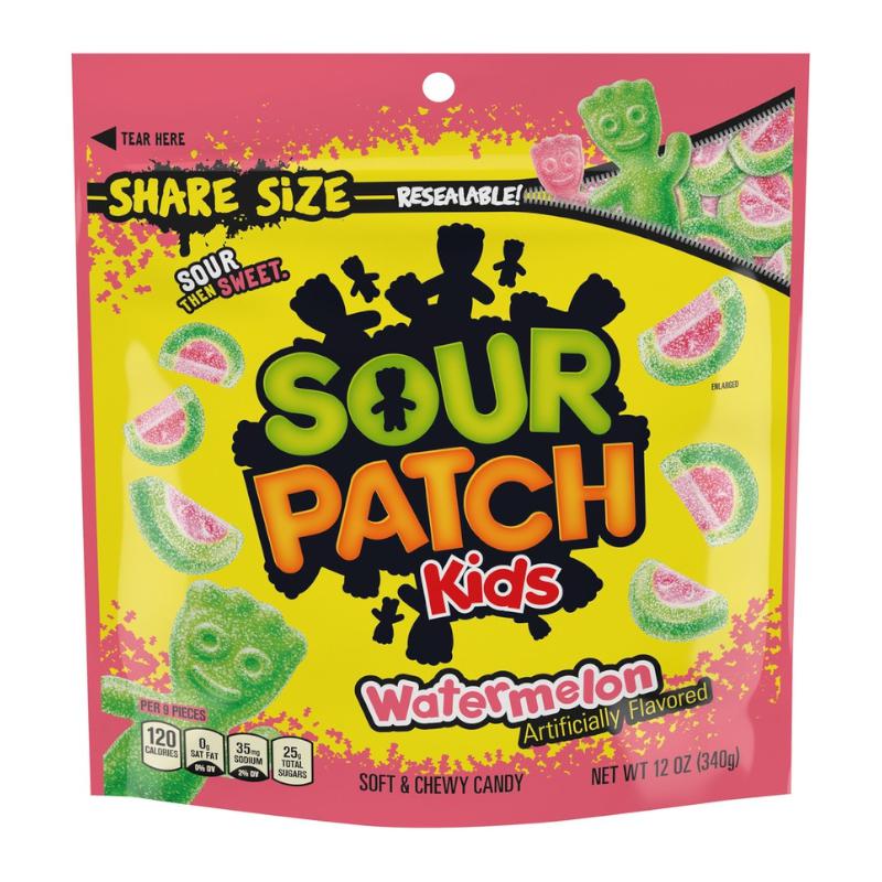 Sour Patch Watermelon Share Size 340g - Candy Mail UK