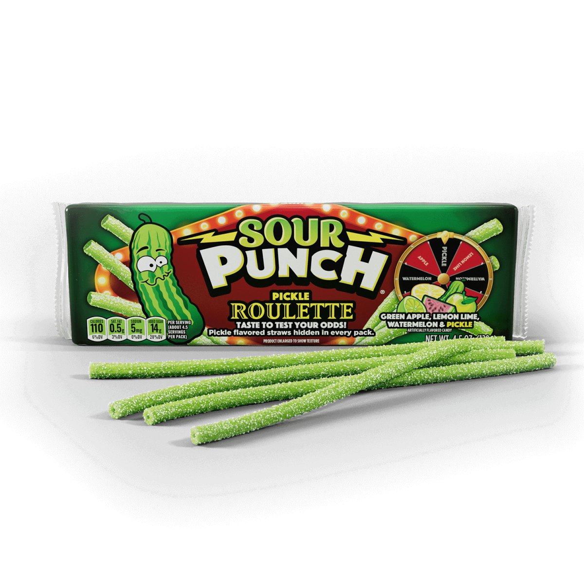 Sour Punch Pickle Roulette 128g - Candy Mail UK