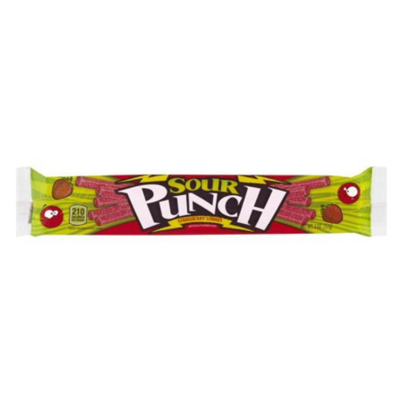 Sour Punch Strawberry 56g - Candy Mail UK