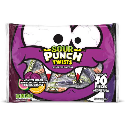 Sour Punch Twists 50pcs 283g - Candy Mail UK